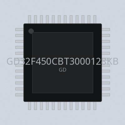 GD32F450CBT3000128KBQFN48-4085