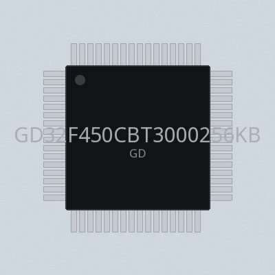 GD32F450CBT3000256KBLQFP64-40105