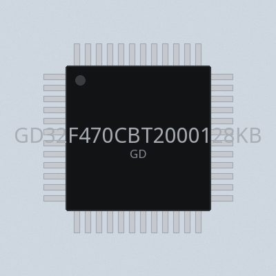 GD32F470CBT2000128KBLQFP48-40125