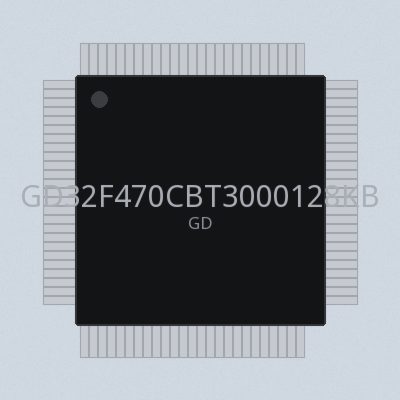 GD32F470CBT3000128KBLQFP100-40105
