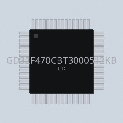 GD32F470CBT3000512KBLQFP64-40125