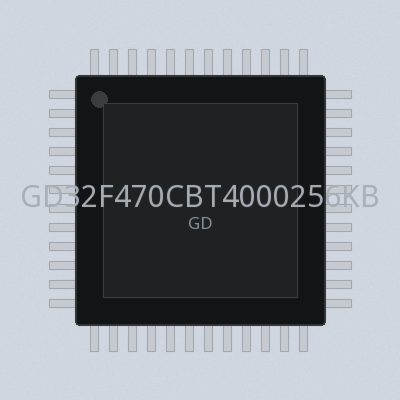 GD32F470CBT4000256KBQFN48-40125