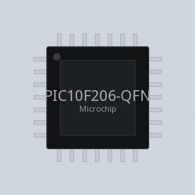 PIC10F206-QFN