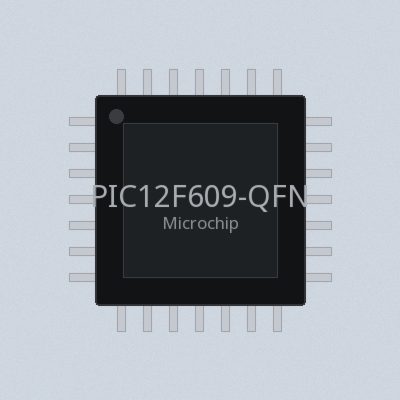 PIC12F609-QFN