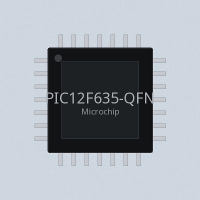 PIC12F635-QFN