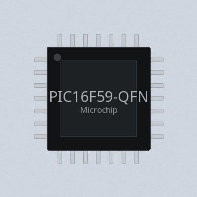PIC16F59-QFN