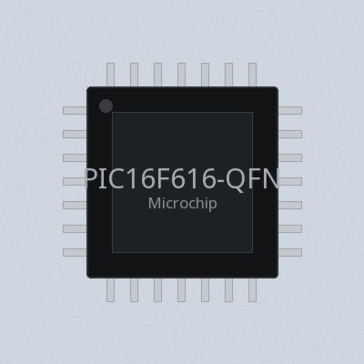PIC16F616-QFN