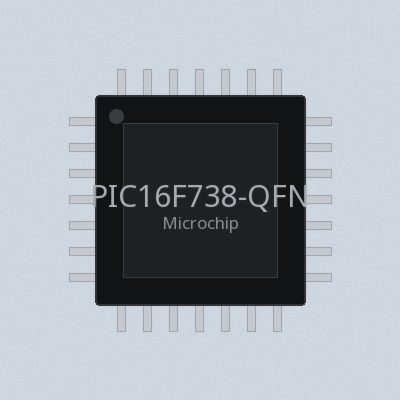 PIC16F738-QFN