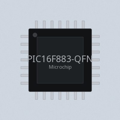 PIC16F883-QFN