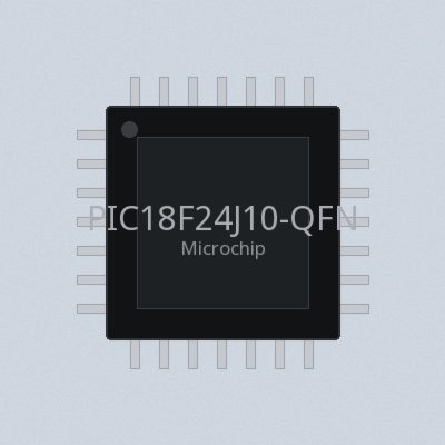 PIC18F24J10-QFN