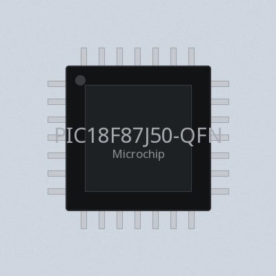 PIC18F87J50-QFN